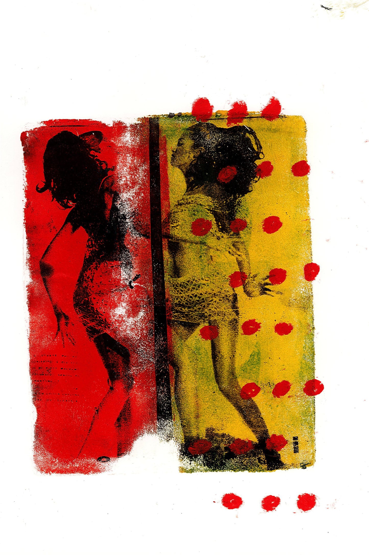 Cat Fight Print