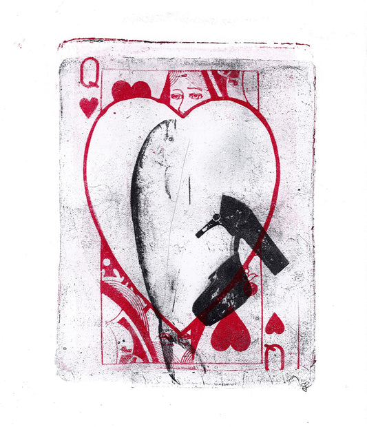Queen of Hearts Print