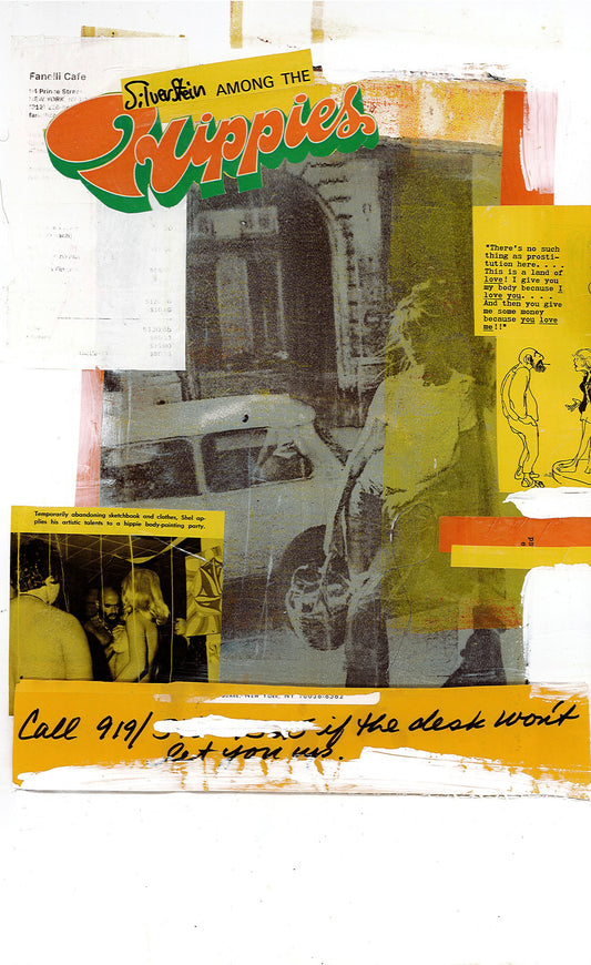 Jane Birkin and Shel Silverstein Mixed Media Print