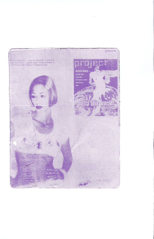 Space Girl Print